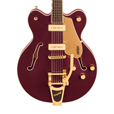 Gretsch Electromatic Pristine LTD Center Block Double-Cut Bigsby Laurel Klavye Dark Cherry Metallic Elektro Gitar